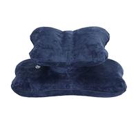PenRux Coussin d'oreiller de Sieste Gonflable, Oreiller de Bureau, Oreiller de Sieste, Oreiller de Voyage avec Housse Amovible en Velours Lavable pour Avions, Voiture, Bureau, école