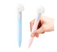 Pens Ballpoint - 2 Pieces Glowing Stationery Cute Ergonomic Kids Pens