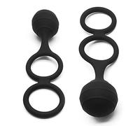 Pẹns Homme étanche Silicone Anneau pennis soft extensibles Triangle qra8