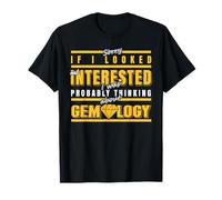 Pensais À La Gemmologie Pas Délit De Fuite Humor T-Shirt