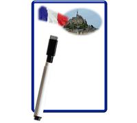 Pense Bête Magnétique Frigo Effaçable Photo Mont Saint Michel 15x10 Cm Avec Marqueur Effaçable Magnétique - Tableau Frigo Magnétique Effaçable - Liste À Faire, Pense Bête