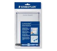 Staedtler Tableau mémo Lumocolor 641 - 148×210 mm transparent, feuille amovible, marqueur noir