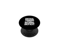 Pensée Critique l'autre déficit National PopSockets PopGrip Adhésif