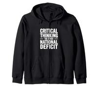 Pensée Critique l'autre déficit National Sweat à Capuche