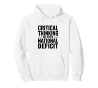 Pensée Critique l'autre déficit National Sweat à Capuche