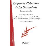 Pensee d'antoine de la garanderie (la) - JEAN-P GATE - Chronique Sociale - broché - Essai