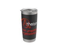 Pensée libre avec un sens de l'humour Gobelet isotherme en acier inoxydable double paroi