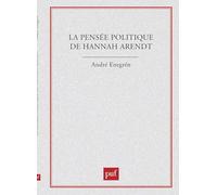Pensée politique de Hannah Arendt