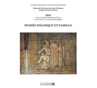 Pensée Politique Et Famille - Actes Du Colloque International De Dijon (21-22 Mai 2015, Université De Bourgogne)