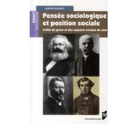 Pensee sociologique et position sociale - Pur - Presses Universitaires Rennes - broché - Essai