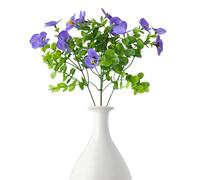 Pensées artificielles pour l'extérieur | artificielles réalistes UV, Fleurs artificielles en Plein air | Décoration de la Maison Arrangement Floral