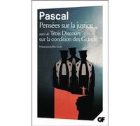 Pensées Blaise Pascal (Auteur), Marc Escola (Edité par)