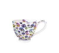 Pensées - Bol en Porcelaine Fine