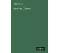 Pensées de J. Joubert