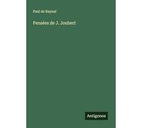 Pensées de J. Joubert