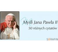 Pensées de Jean-Paul II dans une édition à couverture bleue