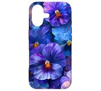 Pensées de pensées Bleues et Violettes pour Le Jardinage Coque pour iPhone 17