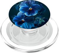 Pensées de pensées Bleues pour Le Jardinage PopSockets PopGrip pour MagSafe
