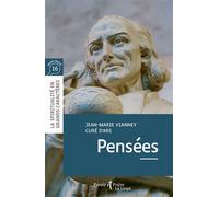 Pensées Edition en gros caractères - Jean-Marie Vianney (Curé d'Ars) - Artege - broché - Roman