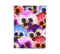 Pensées,Housse en Cuir synthétique pour Ordinateur Portable, Sacoche pour Ordinateur Portable, Sacoche pour Tablette