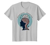 Pensées indépendantes, Nation indépendante T-Shirt, Enfant, Argent, 3 Ans