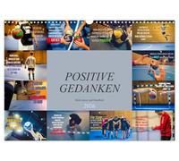 Pensées positives - Motivation et handball, Version française (Calendrier mural 2026 DIN A3 portrait), Calendrier CALVENDO mensuel