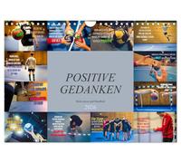 Pensées positives - Motivation et handball, Version française (Calendrier mural 2026 DIN A4 portrait), Calendrier CALVENDO mensuel