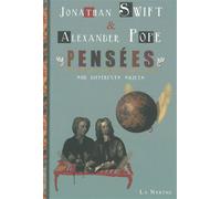 Pensées sur differents sujets - Jonathan Swift - Librairie De La Nerthe - broché - Livre