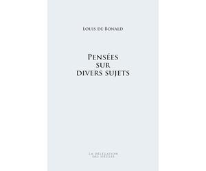 Pensées sur divers sujets