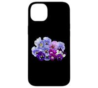 Pensées Violettes et Bleues pour Les Amateurs de pensées Coque pour iPhone 14 Plus