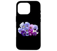 Pensées Violettes et Bleues pour Les Amateurs de pensées Coque pour iPhone 16 Pro