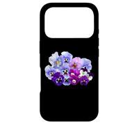 Pensées Violettes et Bleues pour Les Amateurs de pensées Coque pour iPhone 17 Pro