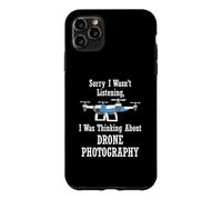 Penser à la Photographie Drone Photographe Hobby Coque pour iPhone 11 Pro Max