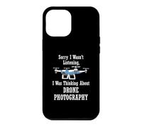 Penser à la Photographie Drone Photographe Hobby Coque pour iPhone 12 Pro Max
