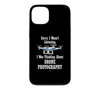Penser à la Photographie Drone Photographe Hobby Coque pour iPhone 13