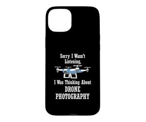 Penser à la Photographie Drone Photographe Hobby Coque pour iPhone 15 Plus