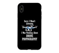 Penser à la Photographie Drone Photographe Hobby Coque pour iPhone XS Max