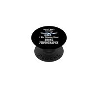 Penser à la Photographie Drone Photographe Hobby PopSockets PopGrip Adhésif