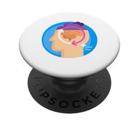 Penser à l'anxiété Sociale Introverti Socialement maladroit PopSockets PopGrip Adhésif