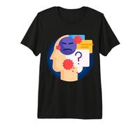Penser à l'anxiété Sociale Introverti Socialement maladroit T-Shirt Haut de Gamme