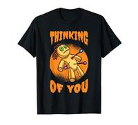 Penser à toi drôle de poupée vaudou Halloween Retro Vintage T-Shirt Graphique avec Valeur