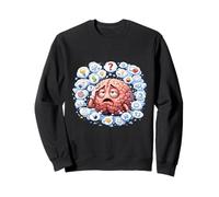 Penser au Chaos cérébral drôle Mental Sweatshirt
