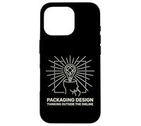 Penser au-delà de Dieline Structural Packaging Designer Coque pour iPhone 16 Pro
