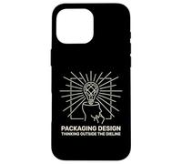 Penser au-delà de Dieline Structural Packaging Designer Coque pour iPhone 16 Pro Max