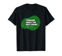 Penser au Prochain Golfeur Swing Funny Golf T-Shirt
