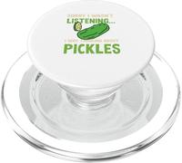 Penser aux cornichons Légumes Alimentation Saine PopSockets PopGrip pour MagSafe