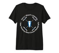 Penser aux Drones Photographie Hobby T-Shirt Haut de Gamme