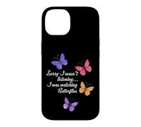 Penser aux Papillons Cute Nature Wildlife Coque pour iPhone 14