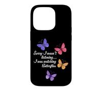 Penser aux Papillons Cute Nature Wildlife Coque pour iPhone 14 Pro