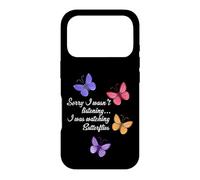 Penser aux Papillons Cute Nature Wildlife Coque pour iPhone 17 Pro